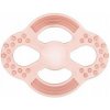 Canpol babies čtyřlístek elastické hryzadlo růžová