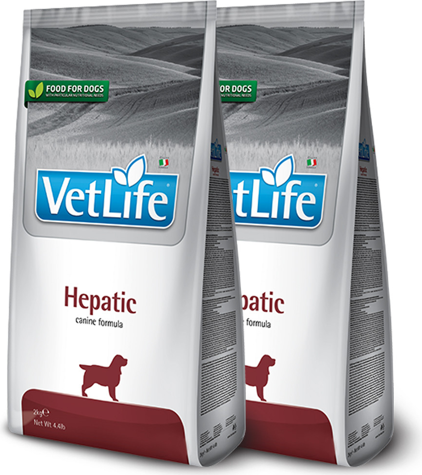 Vet Life Dog Hepatic 2 x 12 kg