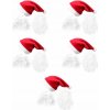 5 Santa Beard Hat Santa Santa Sety