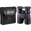 Mil-Tec skladací vodeodolný ďalekohľad binocular 8x42 - ČIERNA (Príručný ďalekohľad binocular je vhodný na pozorovanie prírody)