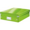 LEITZ Střední organizační krabice Click & Store, Zelená 60580064
