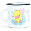 BELIS Smaltovaný hrnček Káčatko 0,35 l, priemer 8 cm