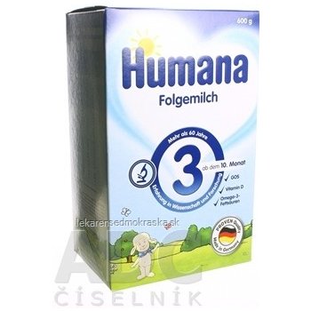 HUMANA 3 600 g od 11,39 € - Heureka.sk
