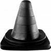 Čierne dildo kužeľ - XXL Cone (19 x 12 cm) - gb19225