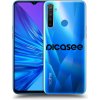 Picasee silikónový prehľadný obal pre Realme 5 - Picasee - new logo - black