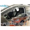 Deflektory - Protiprievanové plexi Peugeot 5008 5D 2017 - 2023