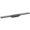 Sprchový žľab Hansgrohe RainDrain Flex 70 cm nerez kartáčovaný černý chrom 56043340