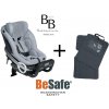 Set 2v1 autosedačky BeSafe STRETCH + ochrana sedadla s vreckom na tablet 2025 Stretch peak mesh