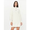 Calvin Klein dámske biele úpletové šaty - XS (YBI)