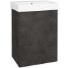 Dreja Skrinka pod umývadlo FLOOR SUD 60 - D16 Tmavý betón / D16 Tmavý betón / Pravé