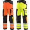 Canis CXS Pánske reflexné pracovné nohavice CXS BENSON Žltá