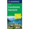 Kompass Karte Gardasee Iseosee. Lago di Garda Lago d' Iseo