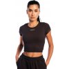 Dámske tričko GymBeam Women‘s Aura Cropped T-Shirt Tee Brown S