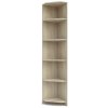 Casarredo Rohový regál OFFICE III dub sonoma - výpredaj skladu