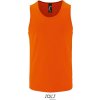 SOL'S | Sporty TT Men, Pánske šport. tielko, oranžová neon, M