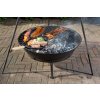 Globe-Fire Litinové ohniště s grilem EDNA