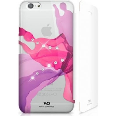 White Diamonds Liquids Booklet Růžový pro iPhone 6/6S