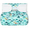 T-TOMI Ortopedické abdukčné nohavičky - suchý zips Green sea (5-9kg)