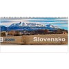 Stolový kalendár stĺpcový 30 x 12 cm - Slovensko 2026