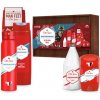 Old Spice Whitewater deostick 50 ml + deospray 150 ml + sprchový gél 250 ml + voda po holení 100 ml + ponožky + drevený box darčeková sada