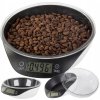 Interex design Dizajnová kuchynská váha 5kg s miskou TARE / Čierna