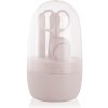 Canpol Babies Nail Care Set detské nožničky s guľatou špičkou + klieštiky na nechty + pilník na nechty + pinzeta + púzdro