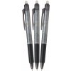 Roller PILOT Frixion Clicker 0.5 / 0.25mm čierne - pack 3ks (BLRT-FR5-B-S3)