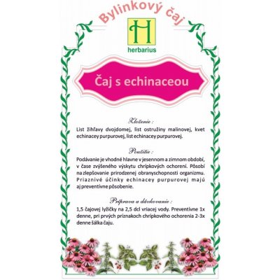 Leros Natur Echinacea tea imunita 20 x 2 g