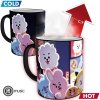 Hrnček BT21 Times Square meniaci sa motív 320 ml