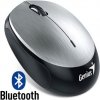 GENIUS myš NX-9000BT/ Bluetooth 4.0/ 1200 dpi/ bezdrátová/ dobíjecí baterie/ stříbrná 31030299102