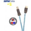SUPRA USB 2.0 EXCALIBUR A-B 1,0 m (Silver Edition - High-End prémiový vysokorýchlostný USB kábel so zlepšeným prenosom dát a energie)