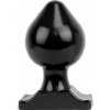 All Black AB76, čierny análny kolík 22 x 12 cm