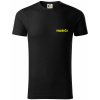 Hasiči názov samostatný - Tričko z organickej bavlny - 2XL ( Čierna )