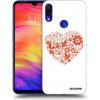 Picasee silikónový čierny obal pre Xiaomi Redmi Note 7 - Veľké srdce