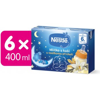 Nestlé Mliečko s kašou Vanilkové 6 x 200 ml