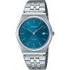 Pánske hodinky Casio MTP-B145D-2A2VEF strieborné dátum WR50 náramok