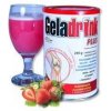 GELADRINK PLUS nápoj - REGENERAČNÍ KLOUBNÍ VÝŽIVA S KLINICKY TESTOVANÝMI KOLAGENNÍMI PEPTIDY 3000 Da Z KOLAGENU TYPU I, II, III S ORGANICKY VÁZANOU SÍROU, BIOTINEM, VITAMÍNY A MINERÁLY GELADRINK PLUS