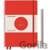 Bauhaus Edition Zápisník Red A5 Medium bodkovaný