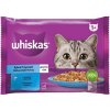 WHISKAS Kapsička Rybací výber v želé 4x85g