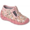 BEFADO 110N491 dievčenské papuče ružové dúhové 23 110N491_23