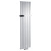 SAPHO - COLONNA vykurovacie teleso 450x1800 metalická strieborná IR145