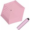 DOPPLER Fiber Havanna Sailing Day Pink - dámský skládací deštník bílá 7223165SD03