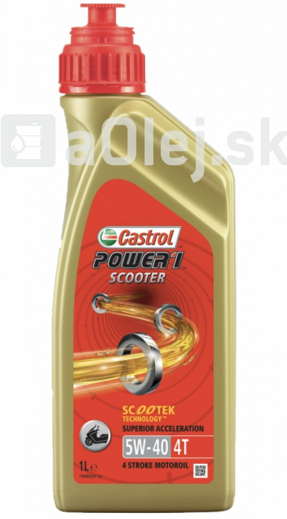 Castrol Power 1 Scooter 4T 5W-40 1 l