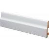Soklová lišta MDF PRESTIGE DECOR L 8/7 biela 250 cm