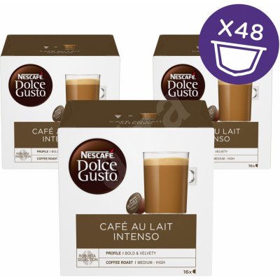 Nescafé Dolce Gusto Cafe au Lait INTENSO 3 BALENIE 3x16ks kapsúl