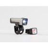 Bontrager Ion Comp R/Flare R City Bike Light Set Metalická tmavá strieborná