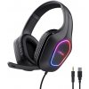 TRUST GXT 416 ZIROX LED wired headset BK