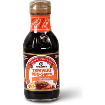 Teriyaki BBQ omáčka s medom KIKKOMAN 250 ml