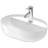 Duravit Luv - Umývadlo na dosku, 50x35 cm, bez prepadu, s otvorom na batériu, biela 0380500000