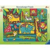 Doskové puzzle Ravensburger 30 dielikov Zvieratká v džungli